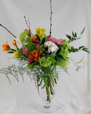 Medium Seasonal Arrangement  |  Toronto best florist Periwinkle Flowers